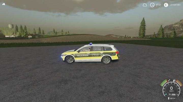 FS19 – Passat Variant Military Police V1