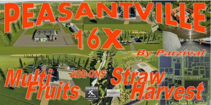 FS19 – Peasantville 2 16X Multifruit V3.4 Final