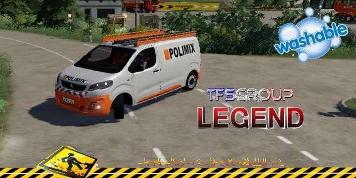 FS19 – Peugeot Expert Polimix V1.5