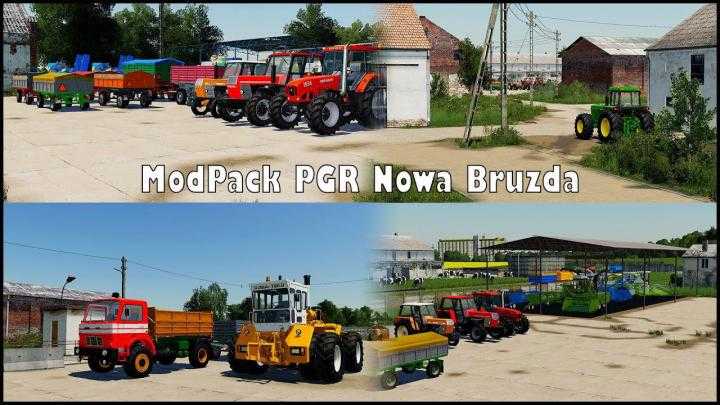 FS19 – Pgr Bruzda Modpack V1