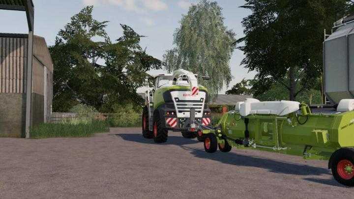 Pickup Hitch for Claas Jaguar Forager V1.0 FS19