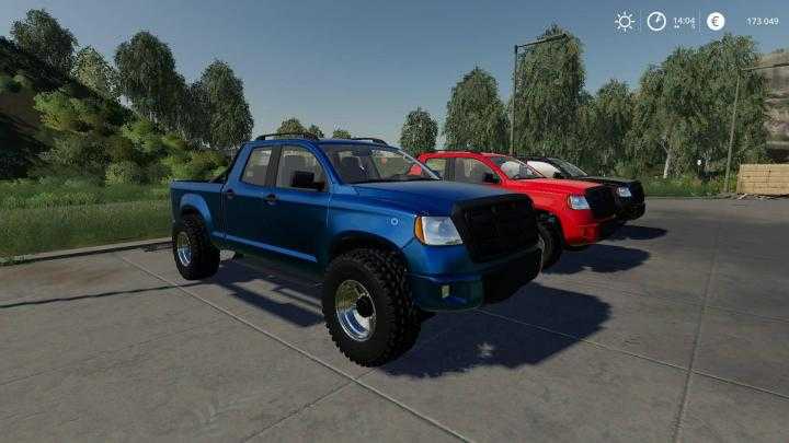 FS19 – Pickup Xm 2014 V1