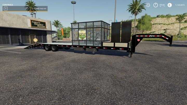 FS19 – Pj 40Ft Lawn Care Trailer V1