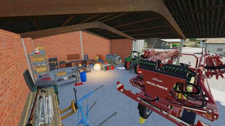 FS19 – Placeable Openshed V1