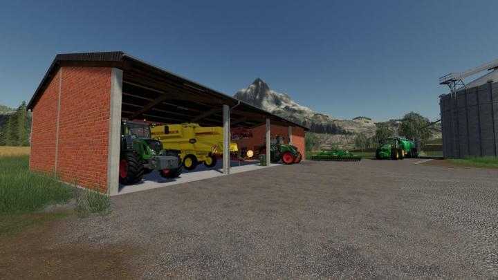 FS19 – Placeable Openshed V1