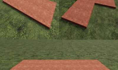 FS19 – Размещаемые красные плиты V1