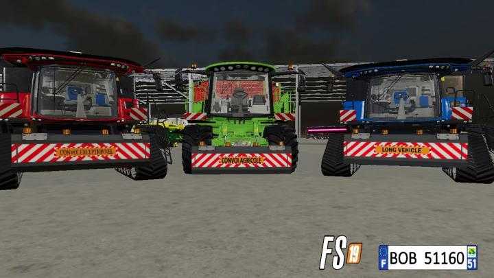 FS19 – Plaque Frontal 2 V2.5