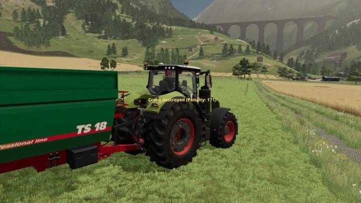 FS19 – Player Pays For Crop Destruction V1