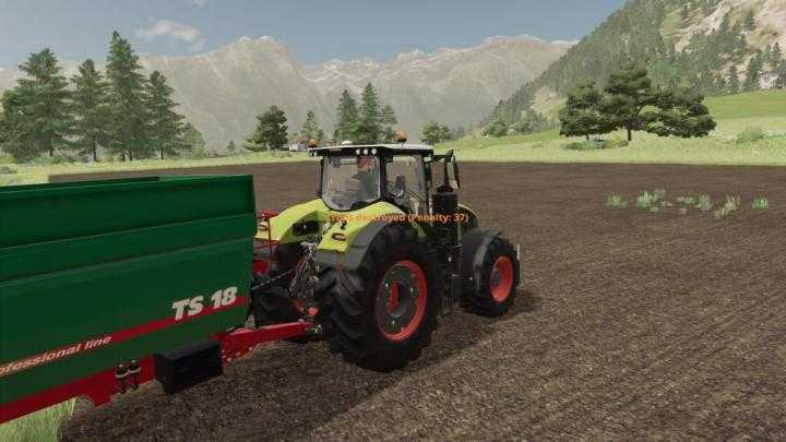 FS19 – Player Pays For Crop Destruction V1