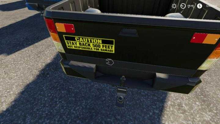 FS19 – Police And D.o.t. Pickup Edit Of Deltabravo’s V1