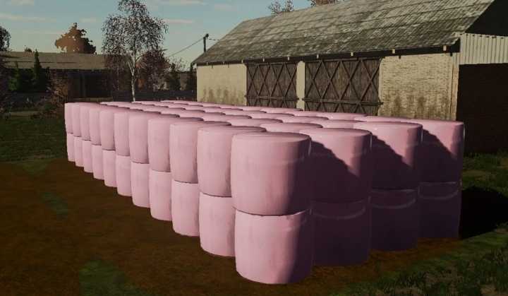 Polish Bale Storage Pack V1.0 FS19