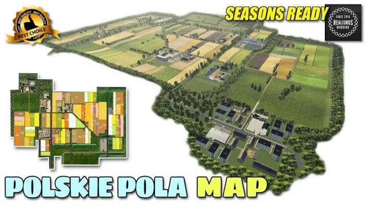 FS19 – Polskie Pola Map V2.1