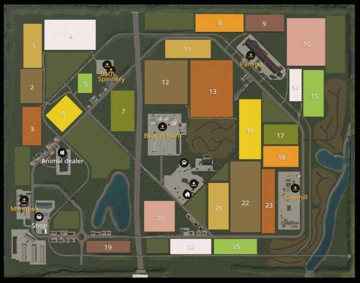 FS19 – Pomurska Ravnica Map V1.2