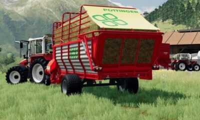 Трейлер Pottinger Boss 1T V1.0 FS19