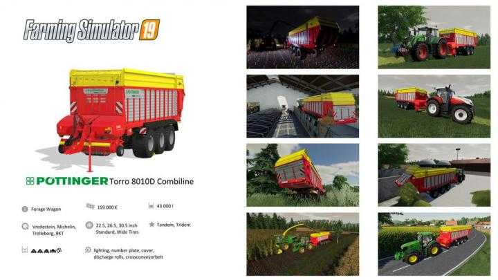 FS19 – Pottinger Torro Combiline V1