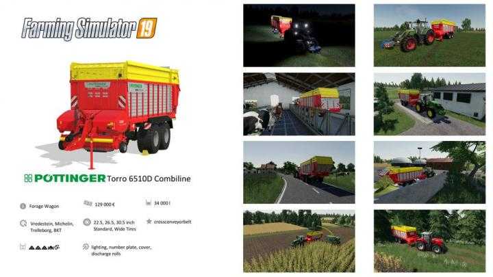 FS19 – Pottinger Torro Combiline V1