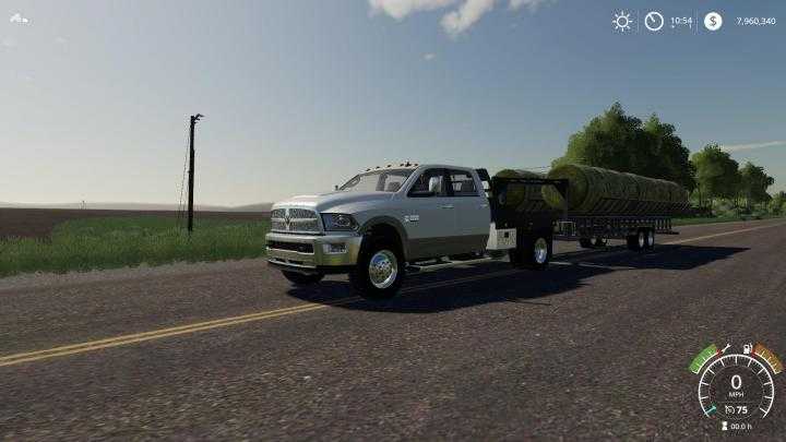 FS19 – Prairie Bale Trailer V1