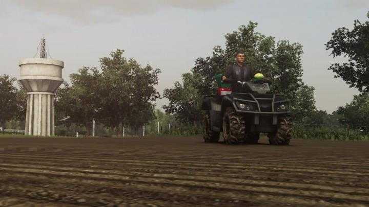 FS19 – Quad With Delimbre Spreader V1