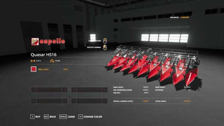 FS19 – Quasar Hs16 V1