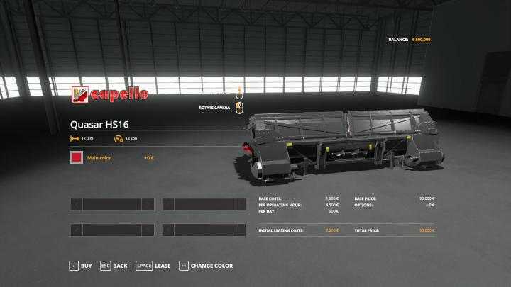 FS19 – Quasar Hs16 V1