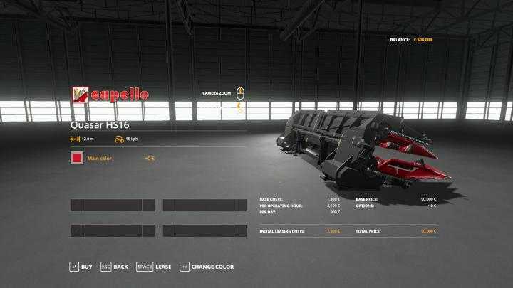 FS19 – Quasar Hs16 V1