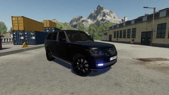 FS19 – Range Rover Vogue Black Edition V1