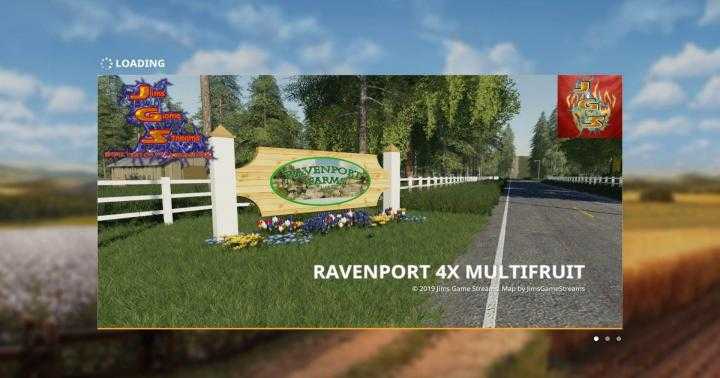 FS19 – Ravenport 4X Multifruit Non Seasons V1