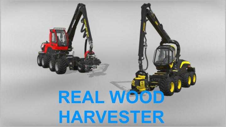 FS19 – Real Wood Harvester V1