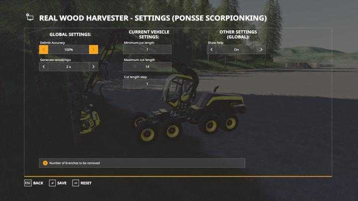 FS19 – Real Wood Harvester V1