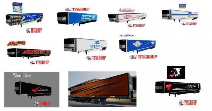 FS19 – Refrigerated Industrial Trailer Pack V1.5