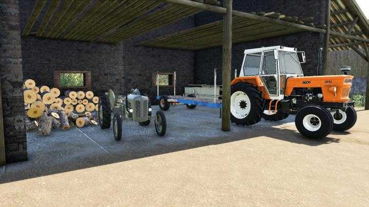 FS19 – Remorque A Bois Fait Maison V1