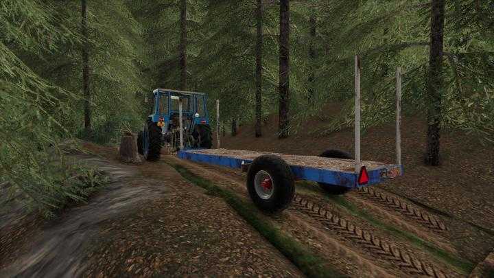 FS19 – Remorque A Bois Fait Maison V1