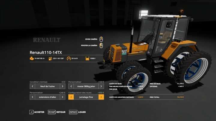 Renault Tractor V1.2 FS19