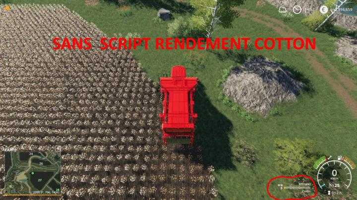 FS19 – Rendement Cotton V1