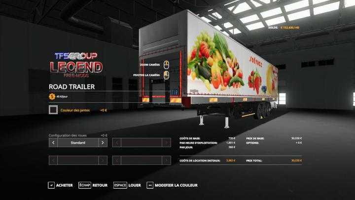 FS19 – Road Trailer Sofruce V1.5