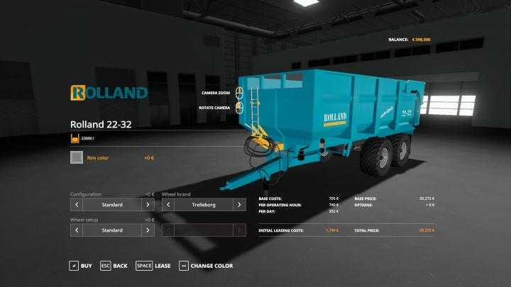 FS19 – Rolland 22-32 Trailer V1