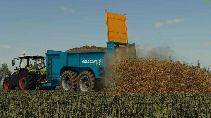 FS19 – Rolland Rolltwin 205 Trailer V1