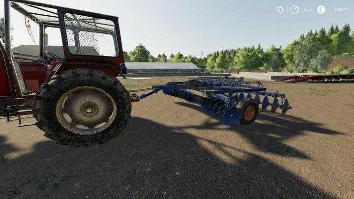 FS19 – Romanian Disc Gd Harrow V1