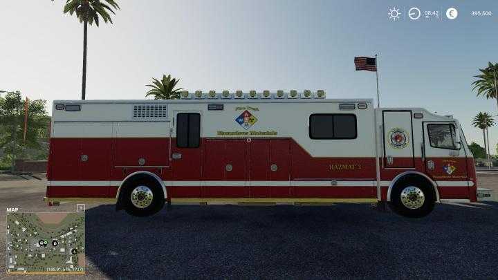 FS19 – Rosenbauer Hazmat Response Team V1