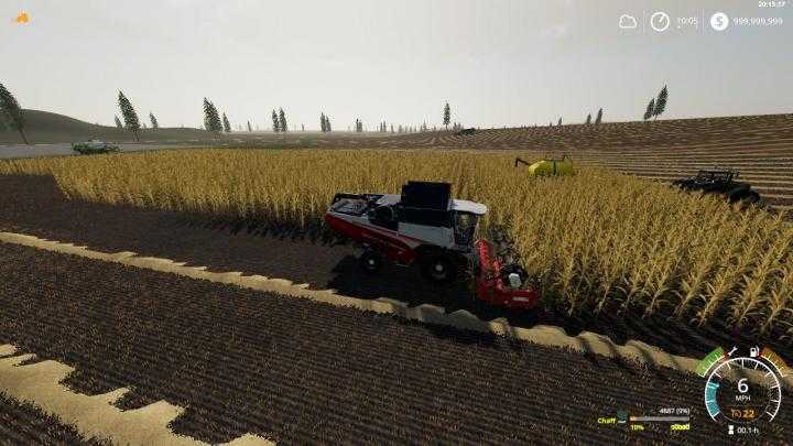 FS19 – Rostselmash 161 Chaff Pack Ve V1