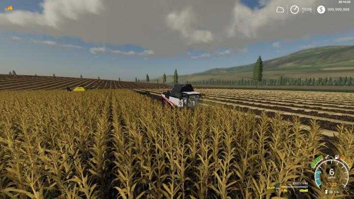 FS19 – Rostselmash 161 Chaff Pack Ve V1