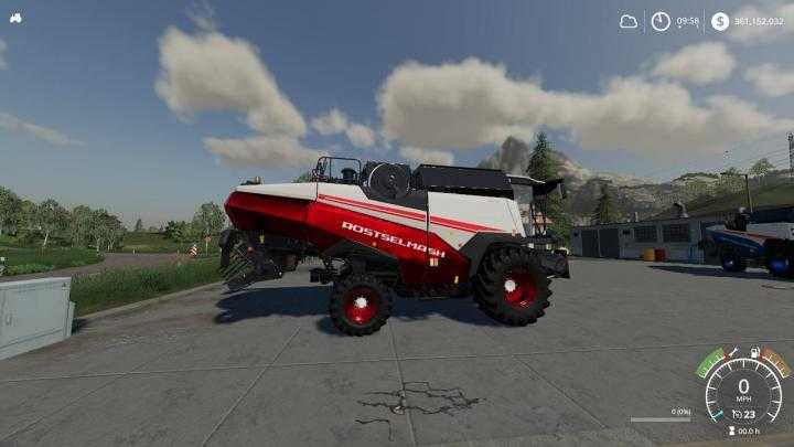 FS19 – Rostselmash 161 Chaff Pack Ve V1