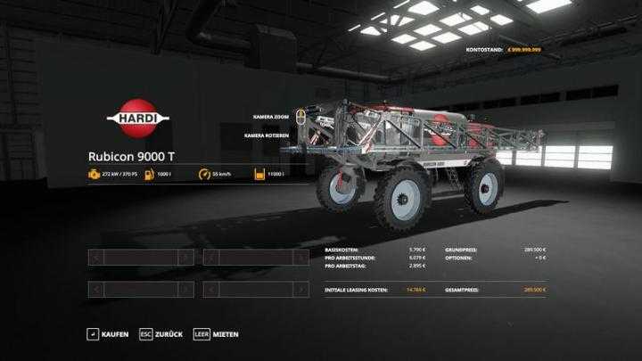 FS19 – Rubicon 9000 T