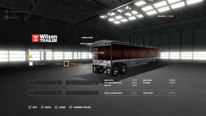 FS19 – Rumpshaker Pacesetter Trailer V1