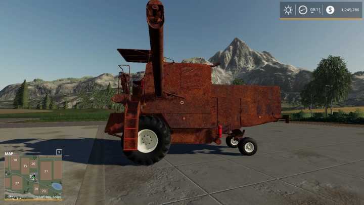 Rusty Old Combine V1.0.0.1 FS19