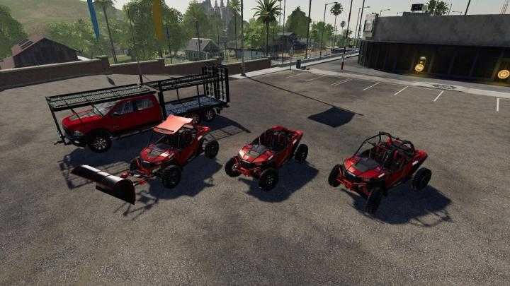 FS19 – Rzr + Plow V1