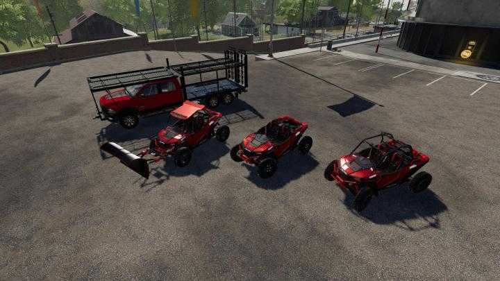 FS19 – Rzr + Plow V1