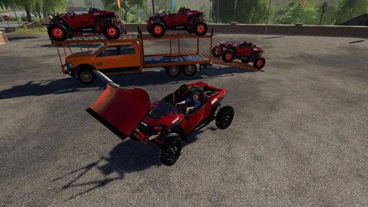 FS19 – Rzr + Plow V1