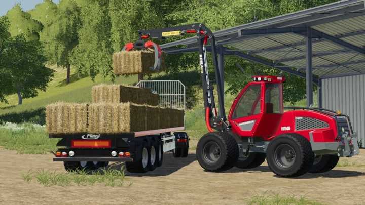 Sampo Hr46 Multitrac And 3P Adapter V1.0 FS19