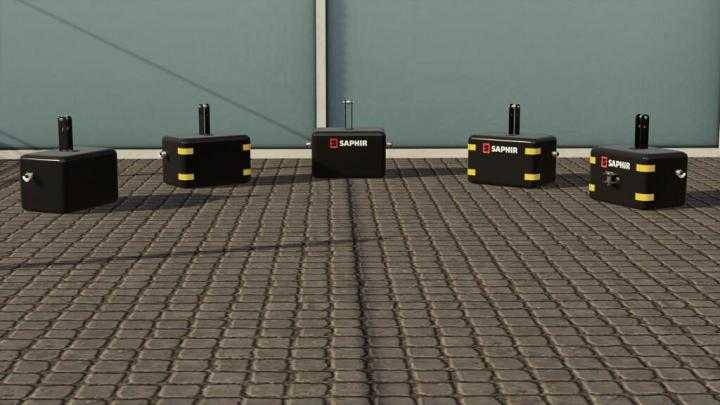 FS19 – Saphir Top Weight Pack V1.0.0.1